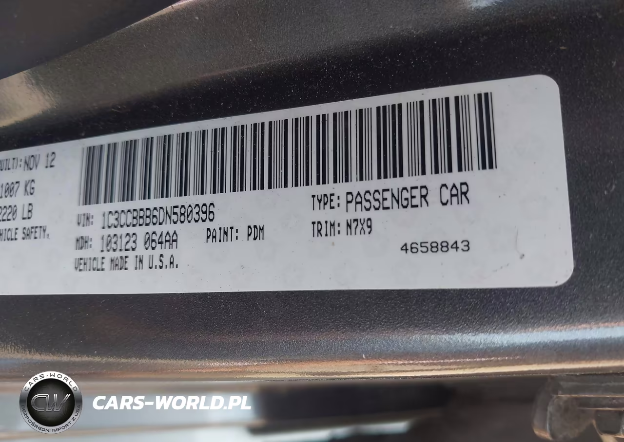 2013 Chrysler 200 Touring VIN:1C3CCBBB6DN580396 - 9