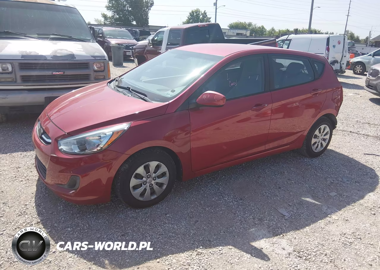 2017 Hyundai Accent Se VIN:KMHCT5AE3HU325348 - 2