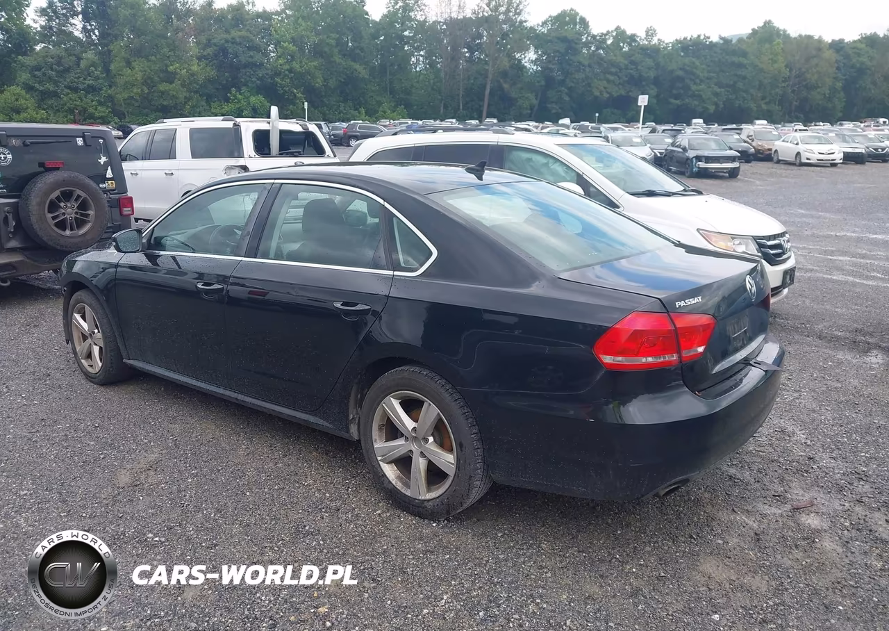 2013 Volkswagen Passat 2.5L Se VIN:1VWBP7A39DC013059 - 3