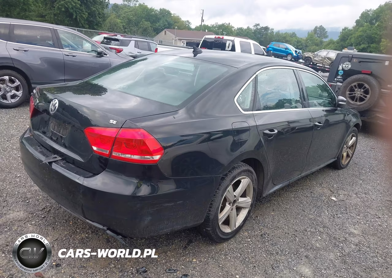 2013 Volkswagen Passat 2.5L Se VIN:1VWBP7A39DC013059 - 4