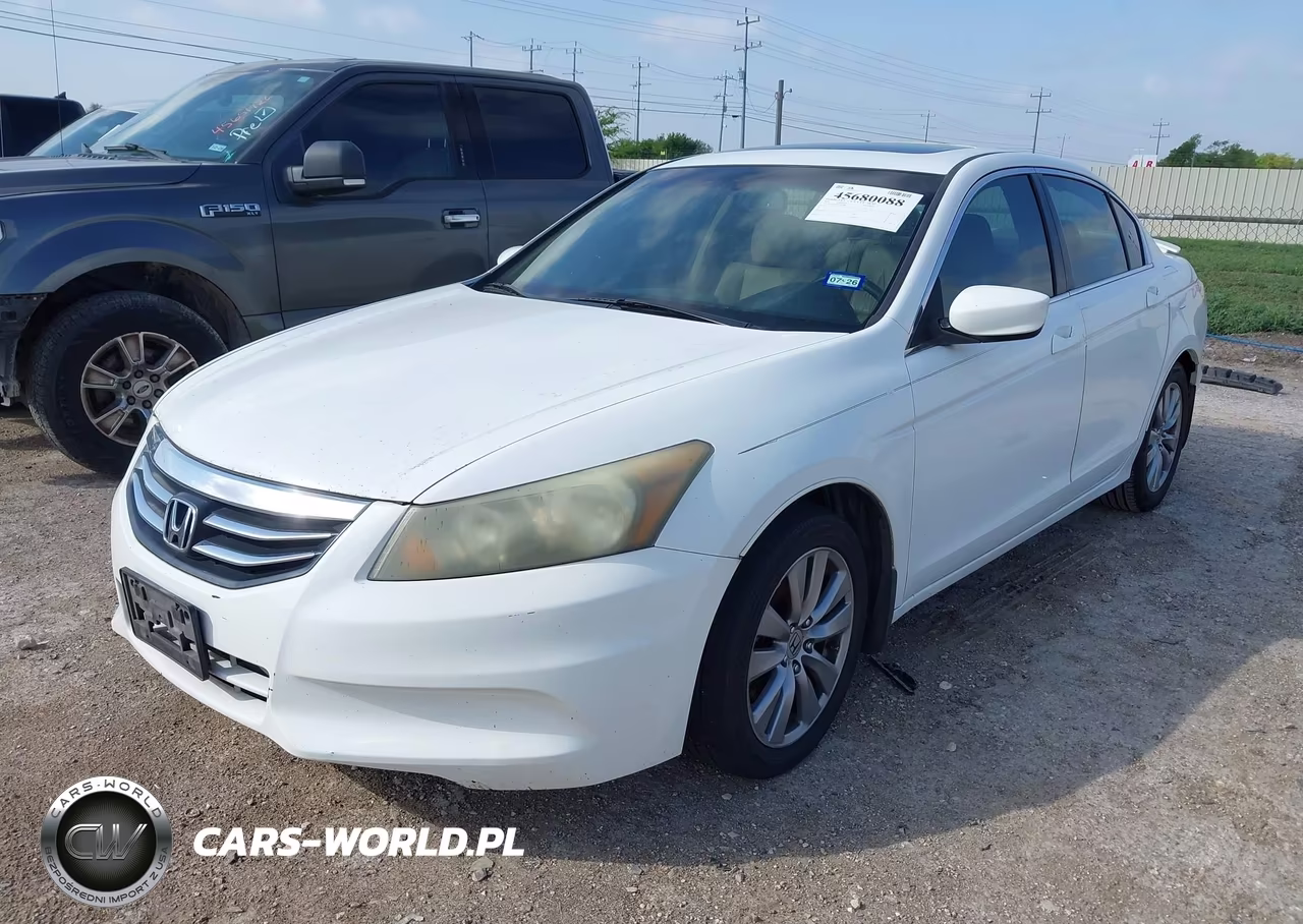 2011 Honda Accord 2.4 Ex-L VIN:1HGCP2F85BA101986 - 2