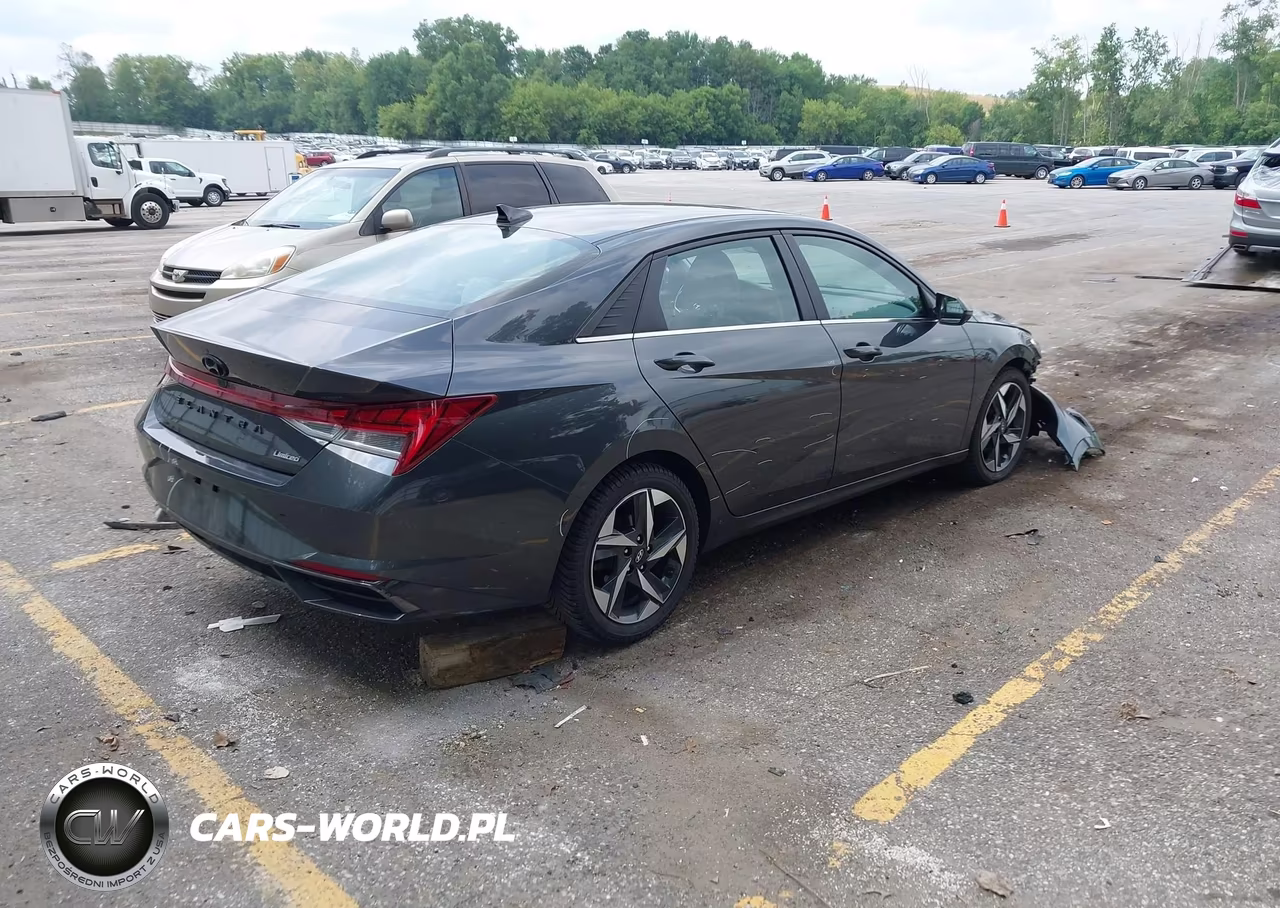 2023 Hyundai Elantra Limited VIN:5NPLP4AG3PH099390 - 4