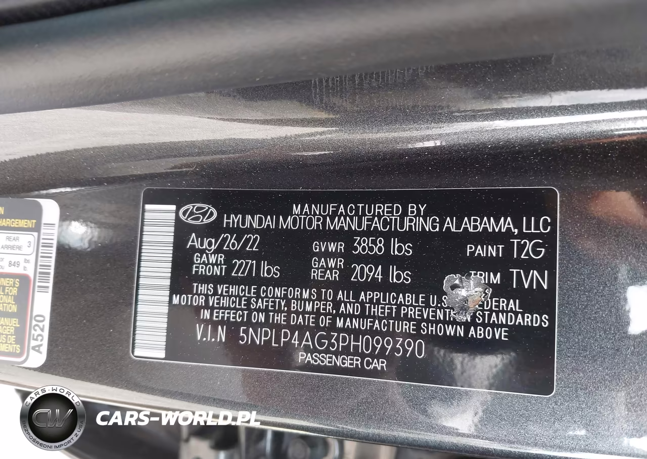 2023 Hyundai Elantra Limited VIN:5NPLP4AG3PH099390 - 9
