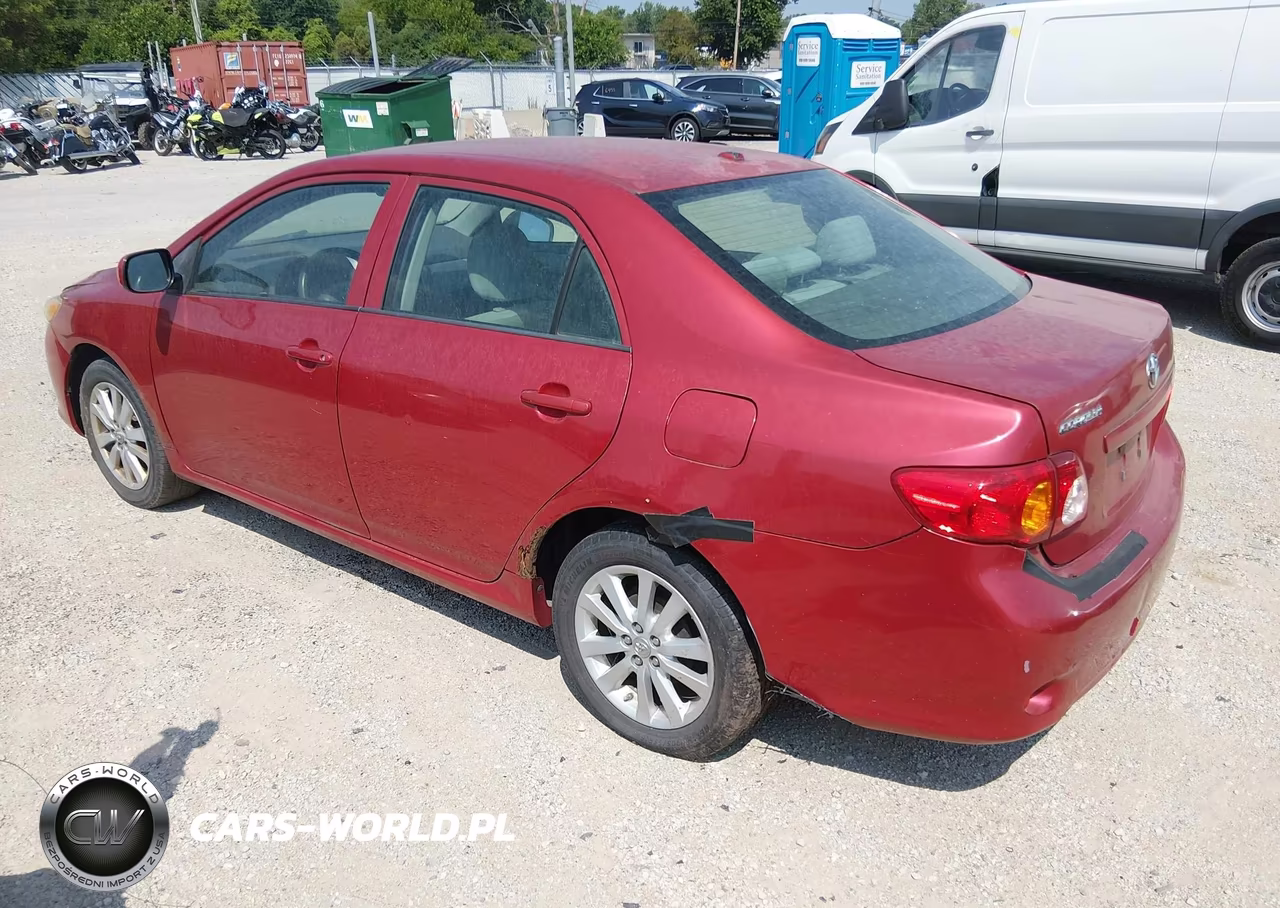 2009 Toyota Corolla Le VIN:JTDBL40E69J044742 - 3