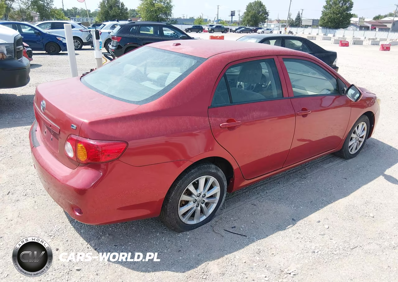 2009 Toyota Corolla Le VIN:JTDBL40E69J044742 - 4