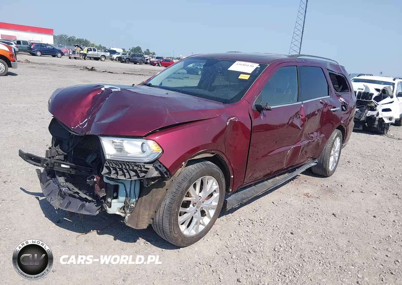 2016 Dodge Durango Sxt VIN:1C4RDHAG9GC412724 - 2