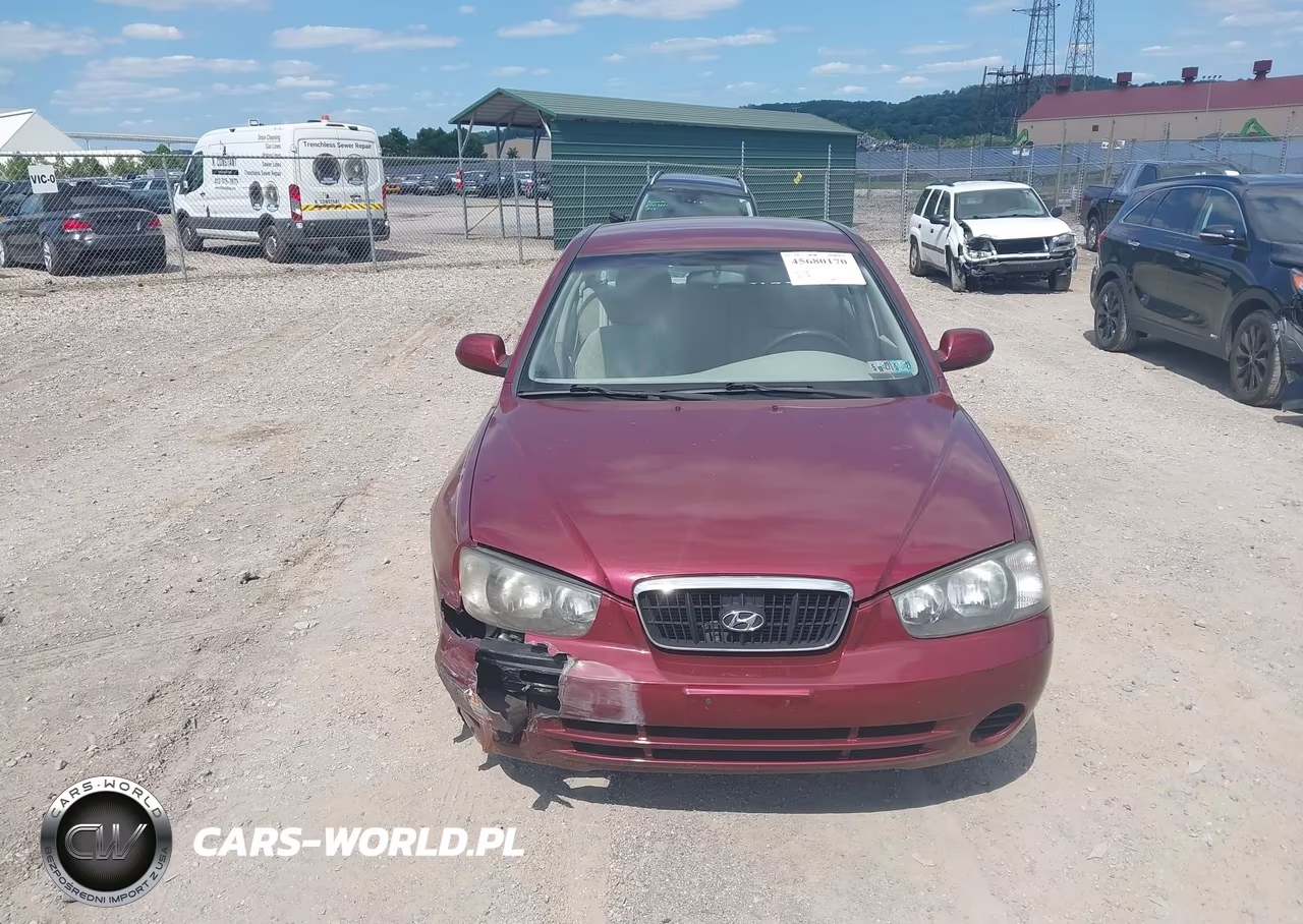 2002 Hyundai Elantra Gls VIN:KMHDN45D42U259331 - 12