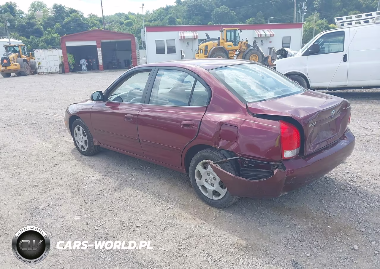 2002 Hyundai Elantra Gls VIN:KMHDN45D42U259331 - 3