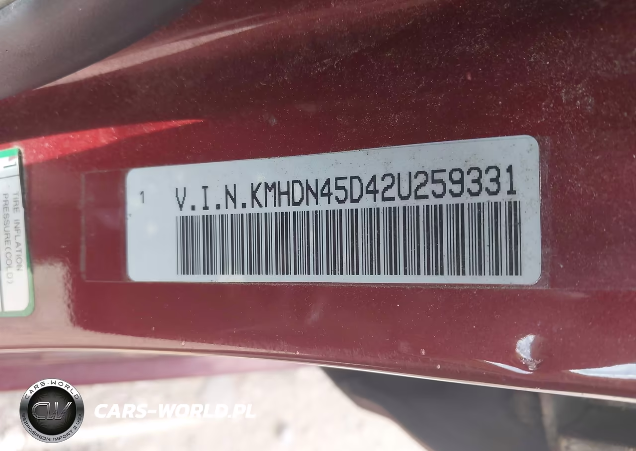 2002 Hyundai Elantra Gls VIN:KMHDN45D42U259331 - 9