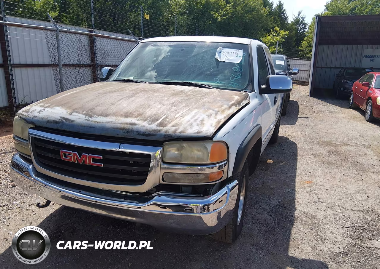 2001 GMC Sierra 1500 Sle VIN:1GTEK19T01E141884 - 2