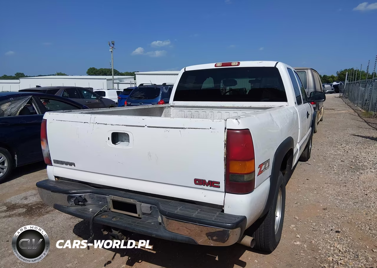 2001 GMC Sierra 1500 Sle VIN:1GTEK19T01E141884 - 4
