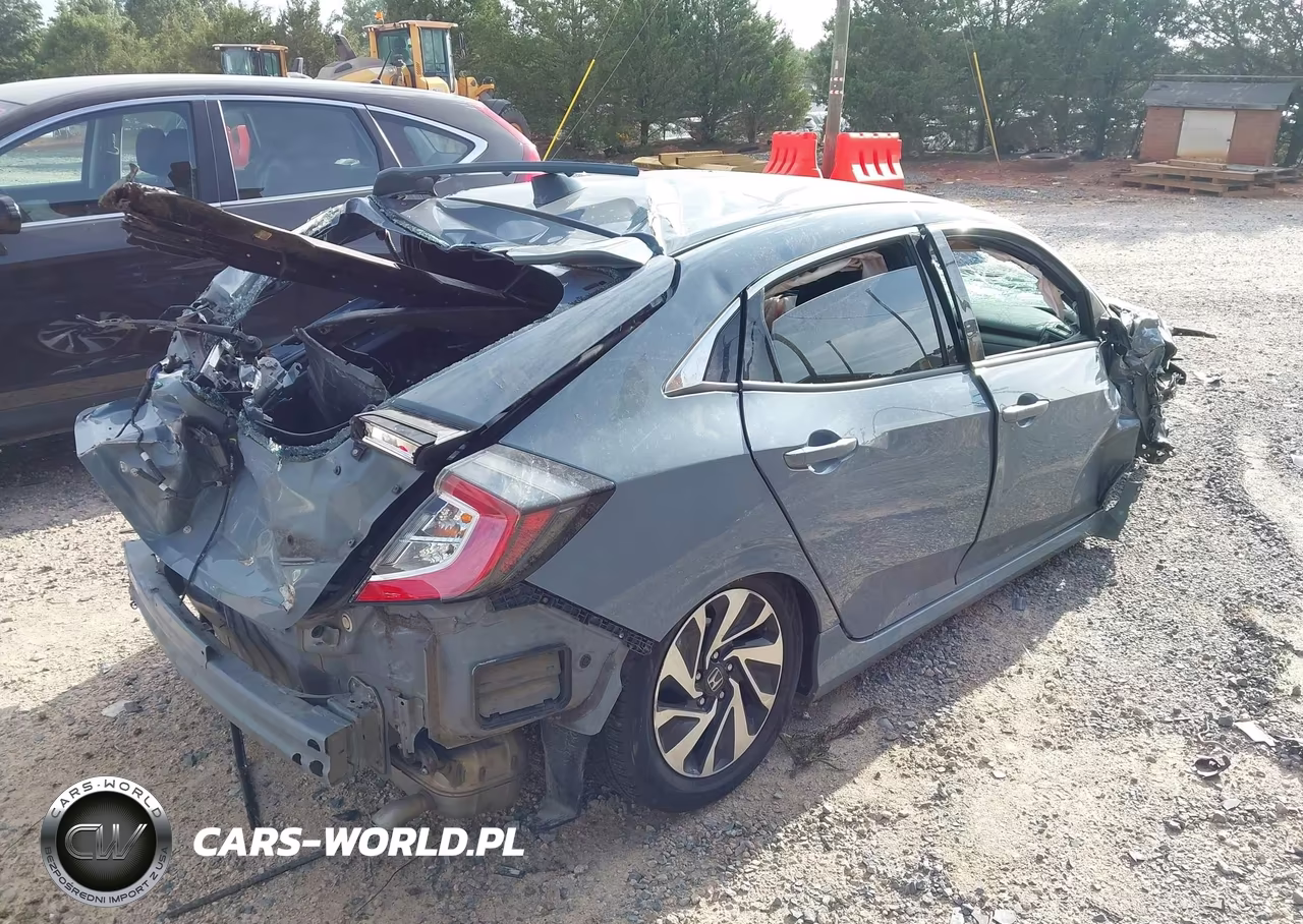 2017 Honda Civic Lx VIN:SHHFK7H27HU418070 - 4