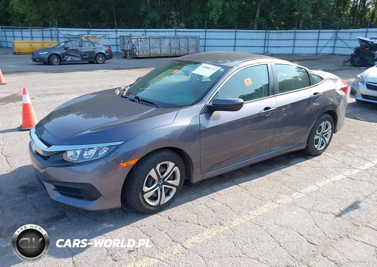 2016 Honda Civic Lx VIN:19XFC2F52GE090303 - 2