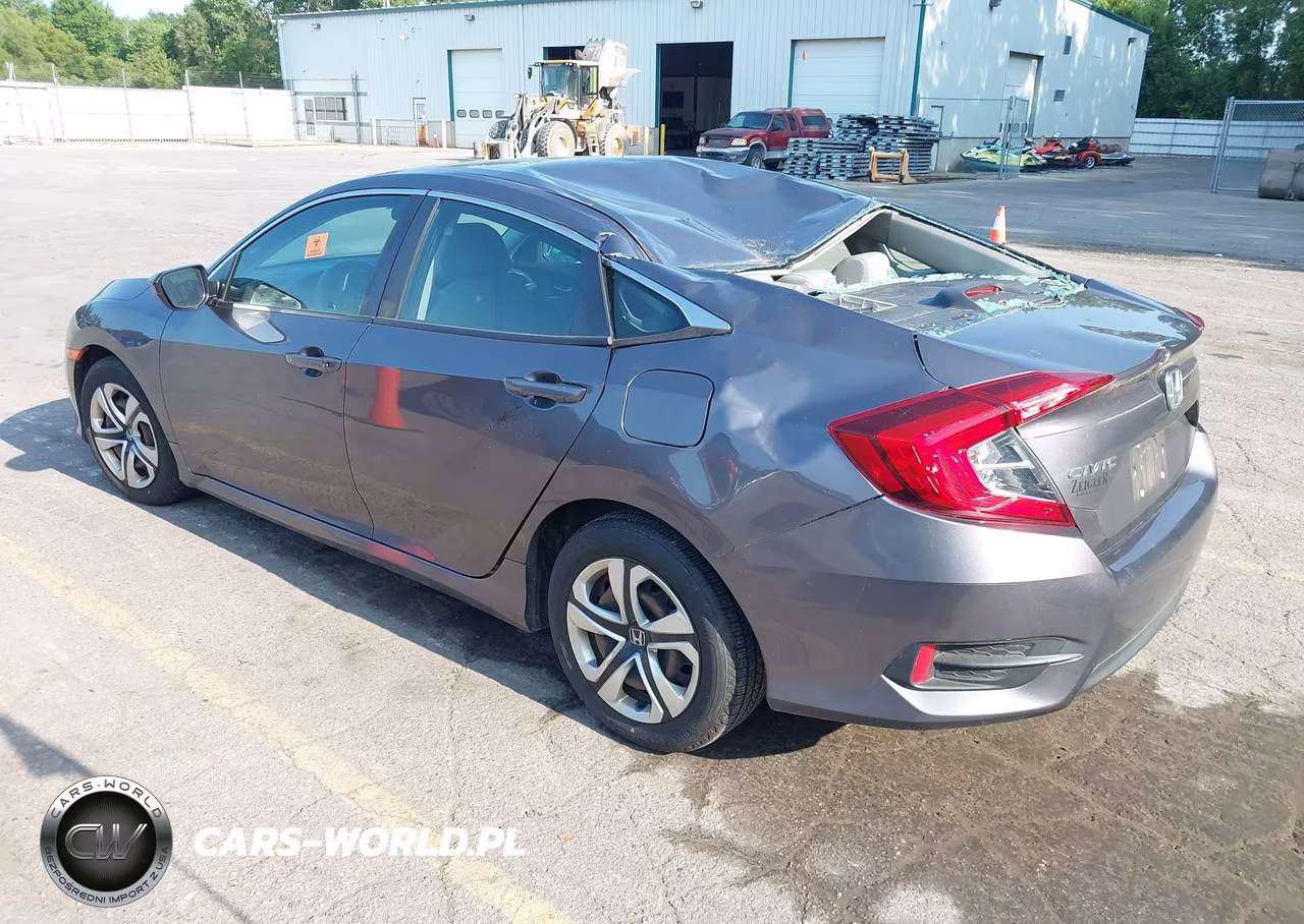 2016 Honda Civic Lx VIN:19XFC2F52GE090303 - 3