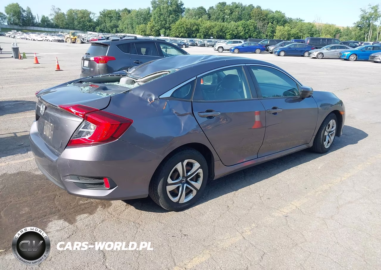 2016 Honda Civic Lx VIN:19XFC2F52GE090303 - 4