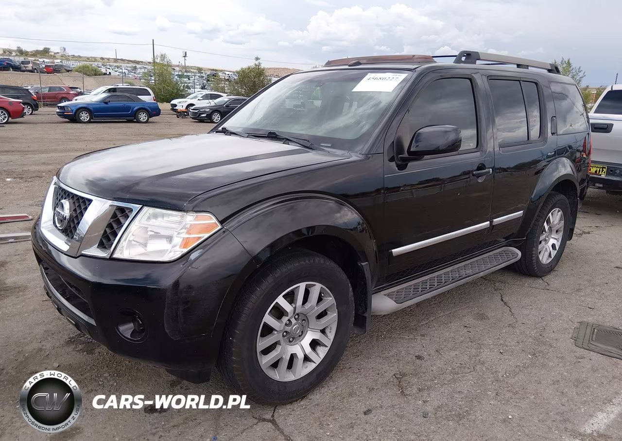 2011 Nissan Pathfinder Le VIN:5N1AR1NN0BC607503 - 2