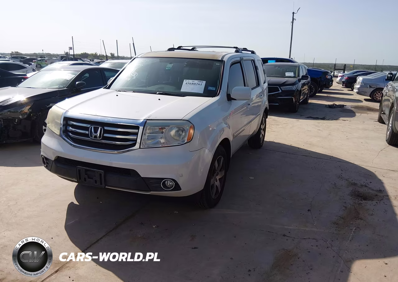 2014 Honda Pilot Touring VIN:5FNYF3H95EB007735 - 2