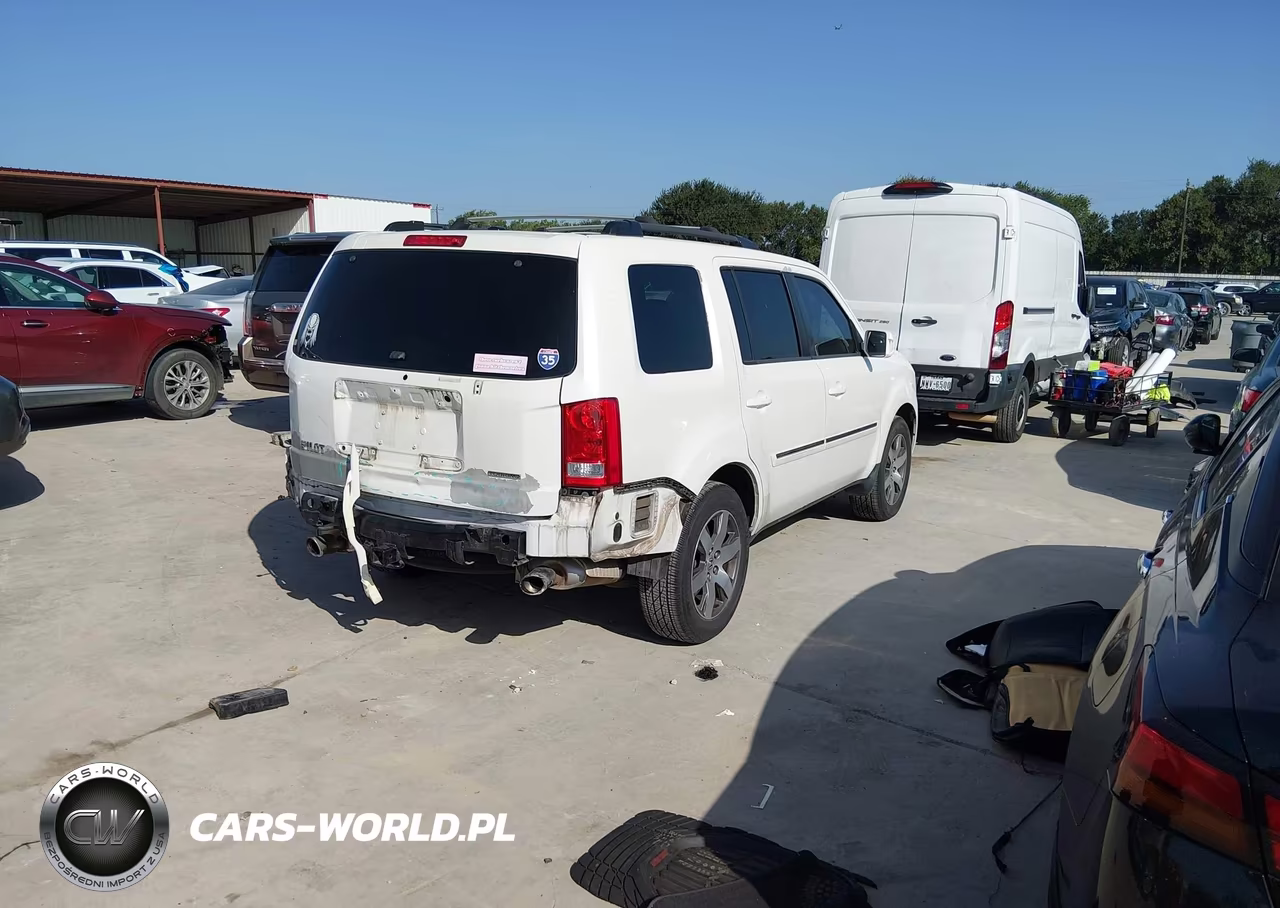 2014 Honda Pilot Touring VIN:5FNYF3H95EB007735 - 4