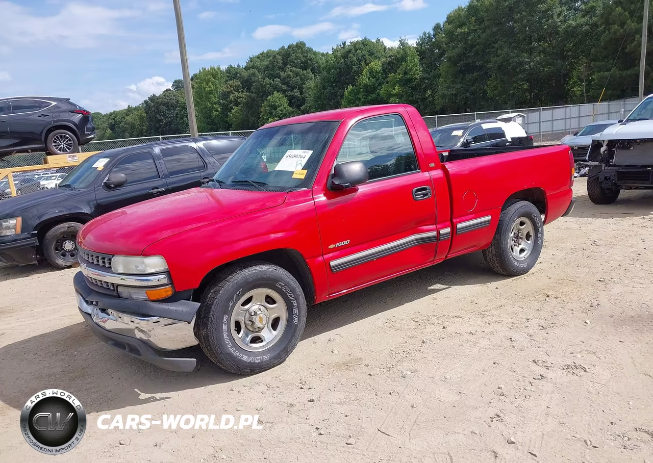 2000 Chevrolet Silverado 1500 VIN:1GCEC14V6YZ107831 - 2