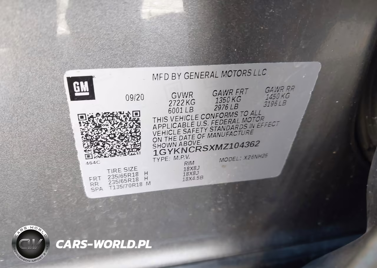 2021 Cadillac Xt5 Fwd Premium Luxury VIN:1GYKNCRSXMZ104362 - 9
