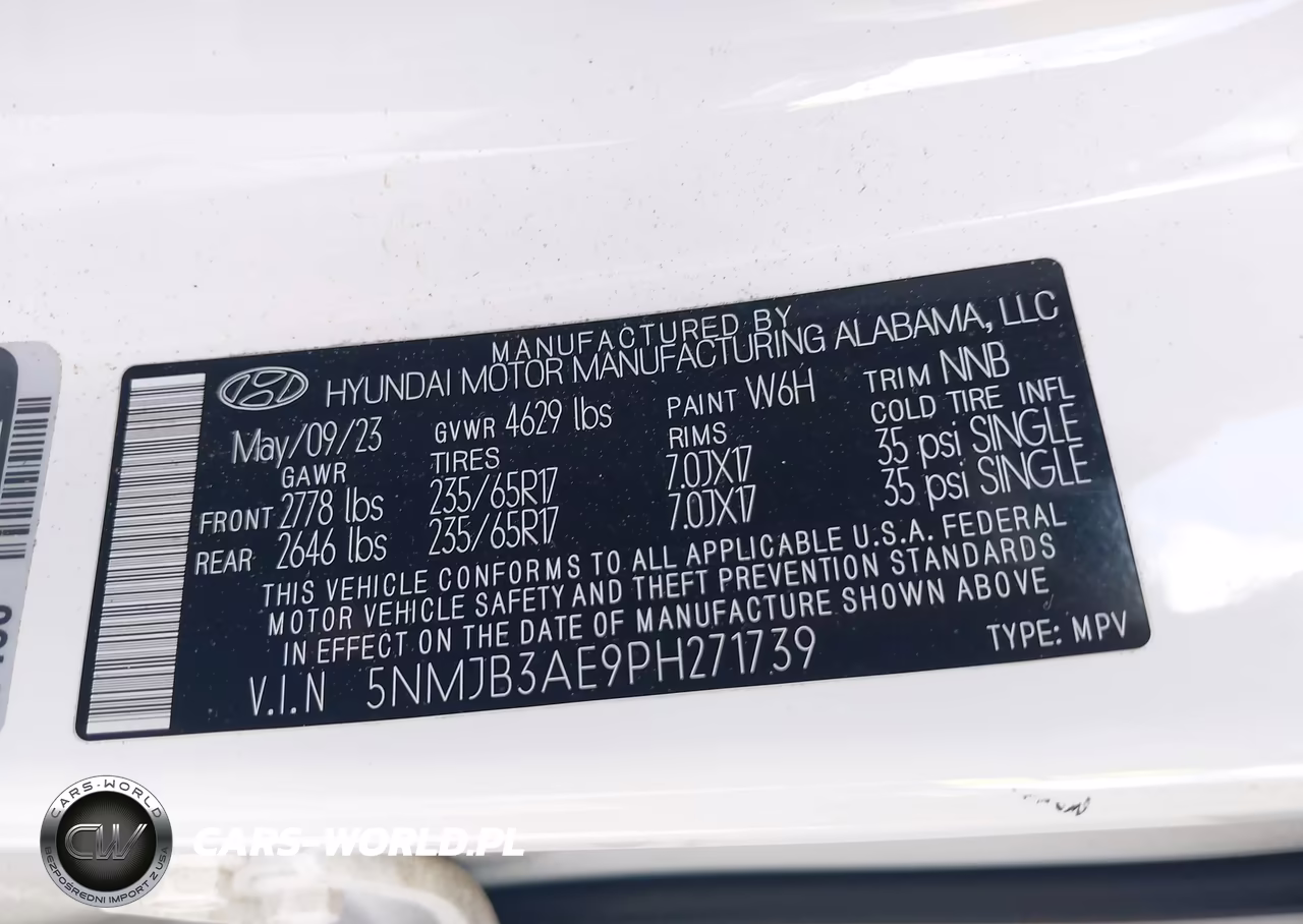 2023 Hyundai Tucson Sel VIN:5NMJB3AE9PH271739 - 9