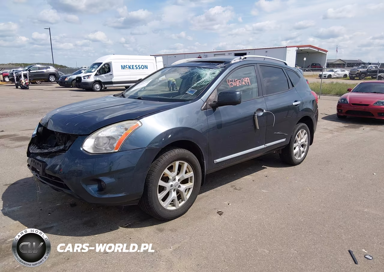 2013 Nissan Rogue Sv W-Sl Pkg VIN:JN8AS5MV0DW629072 - 2