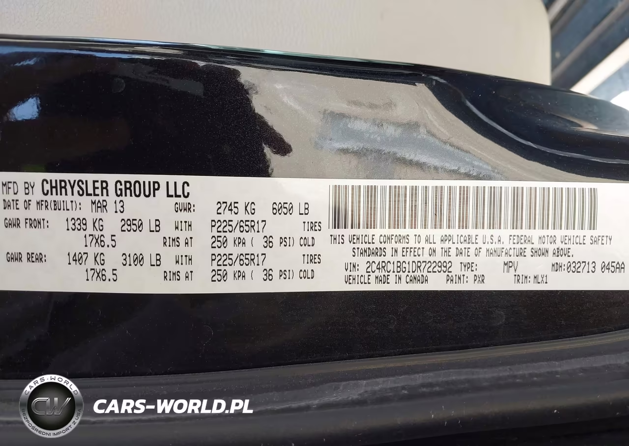 2013 Chrysler Town & Country Touring VIN:2C4RC1BG1DR722992 - 9