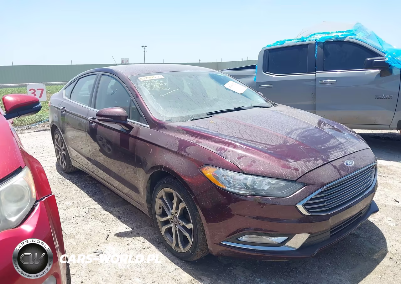 2017 Ford Fusion Se VIN:3FA6P0HD7HR220721 - 1
