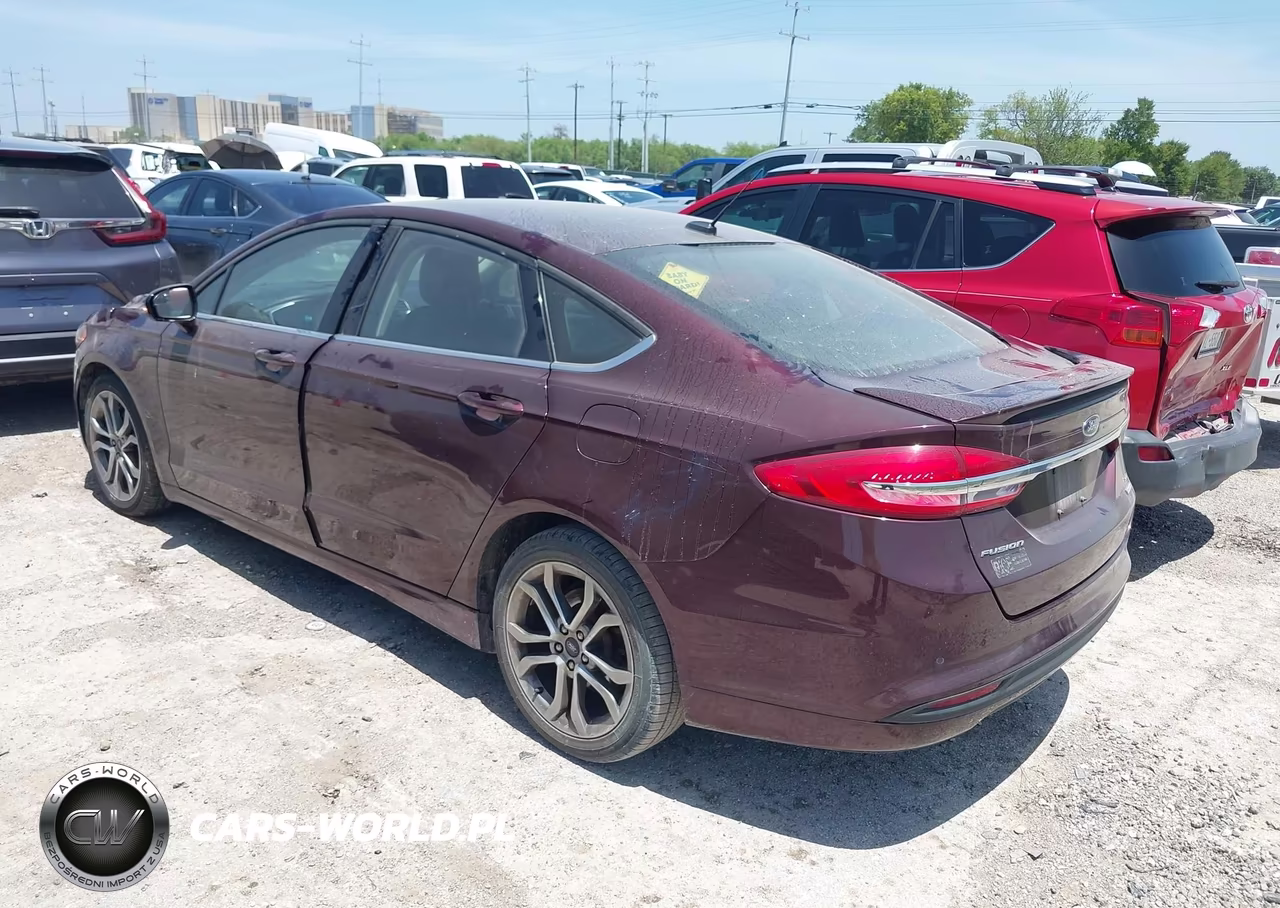 2017 Ford Fusion Se VIN:3FA6P0HD7HR220721 - 3