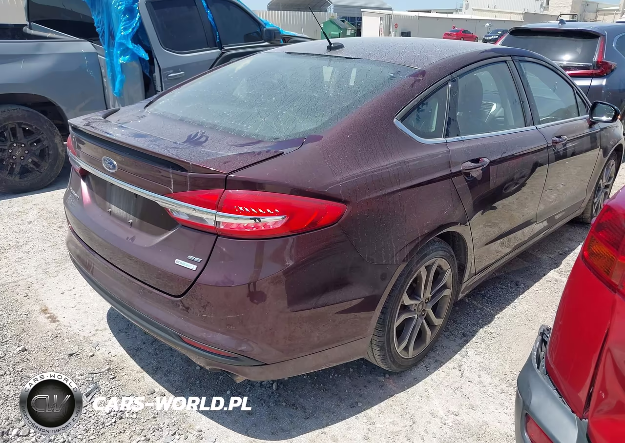 2017 Ford Fusion Se VIN:3FA6P0HD7HR220721 - 4