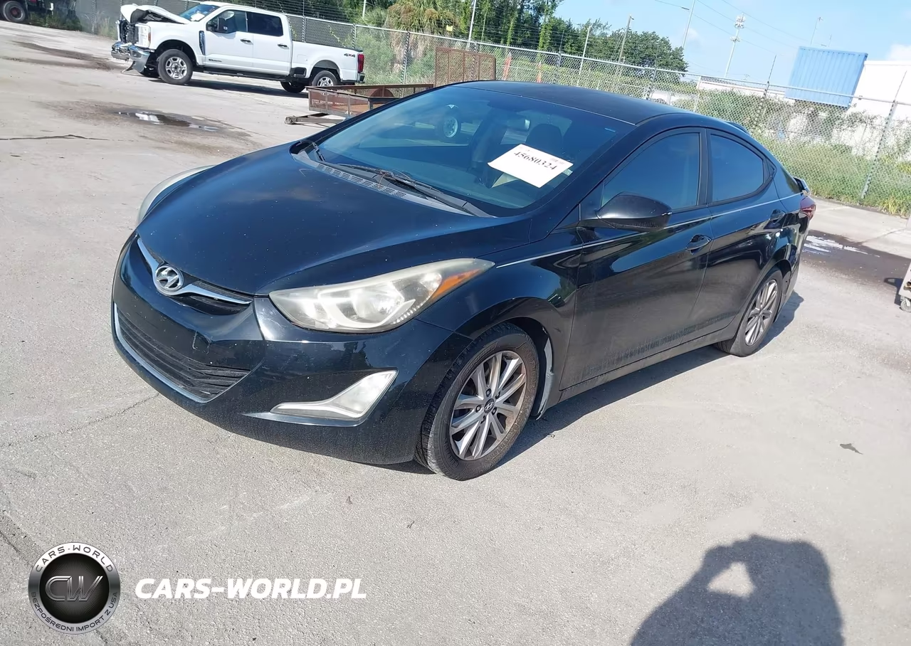 2015 Hyundai Elantra Se VIN:KMHDH4AE0FU261363 - 2