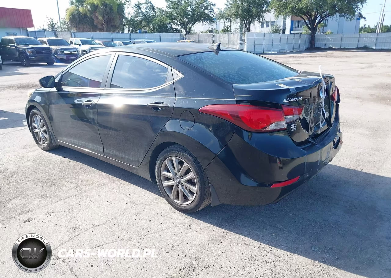 2015 Hyundai Elantra Se VIN:KMHDH4AE0FU261363 - 3