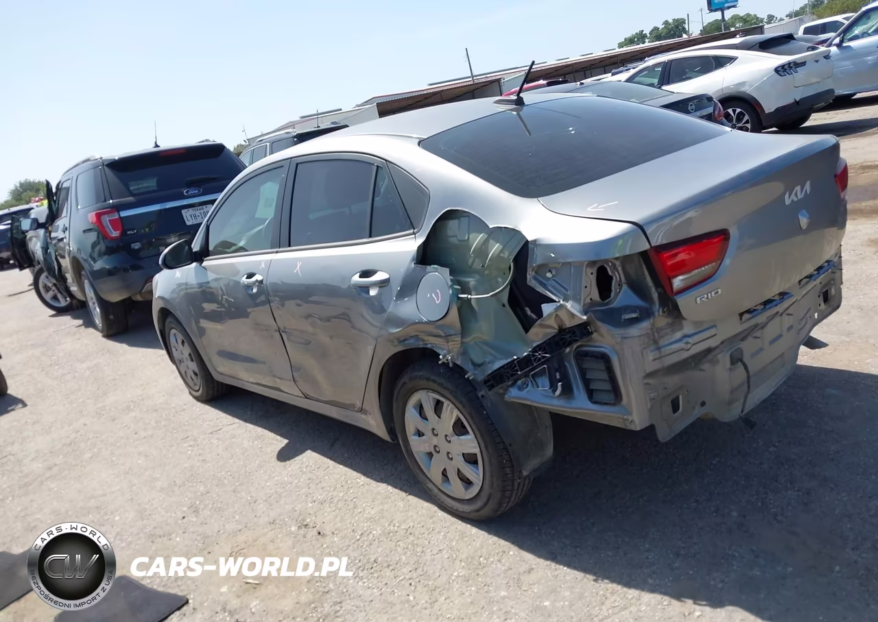 2022 Kia Rio S VIN:3KPA24AD3NE462140 - 3