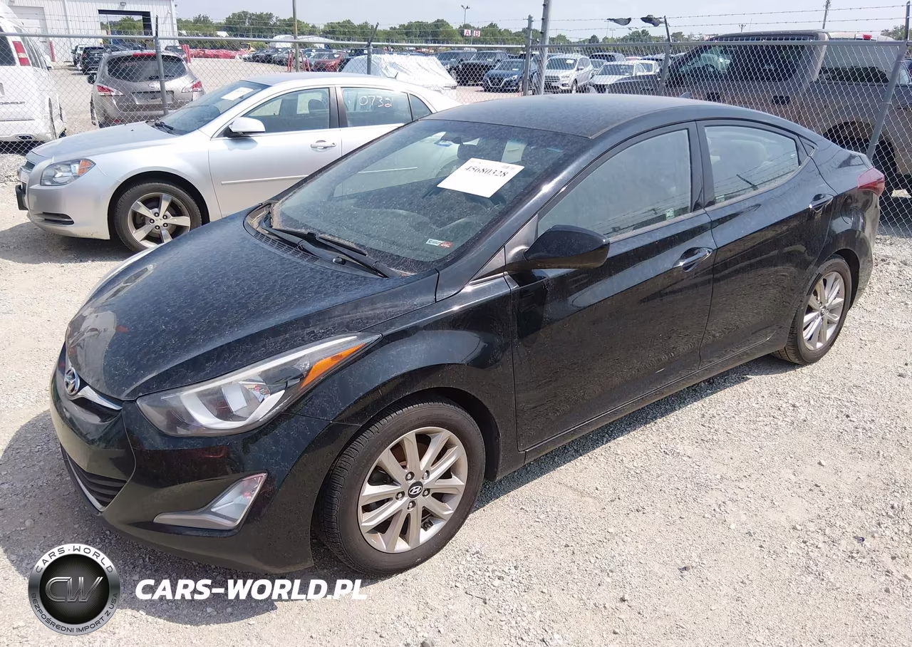 2014 Hyundai Elantra Se VIN:KMHDH4AEXEU038634 - 2