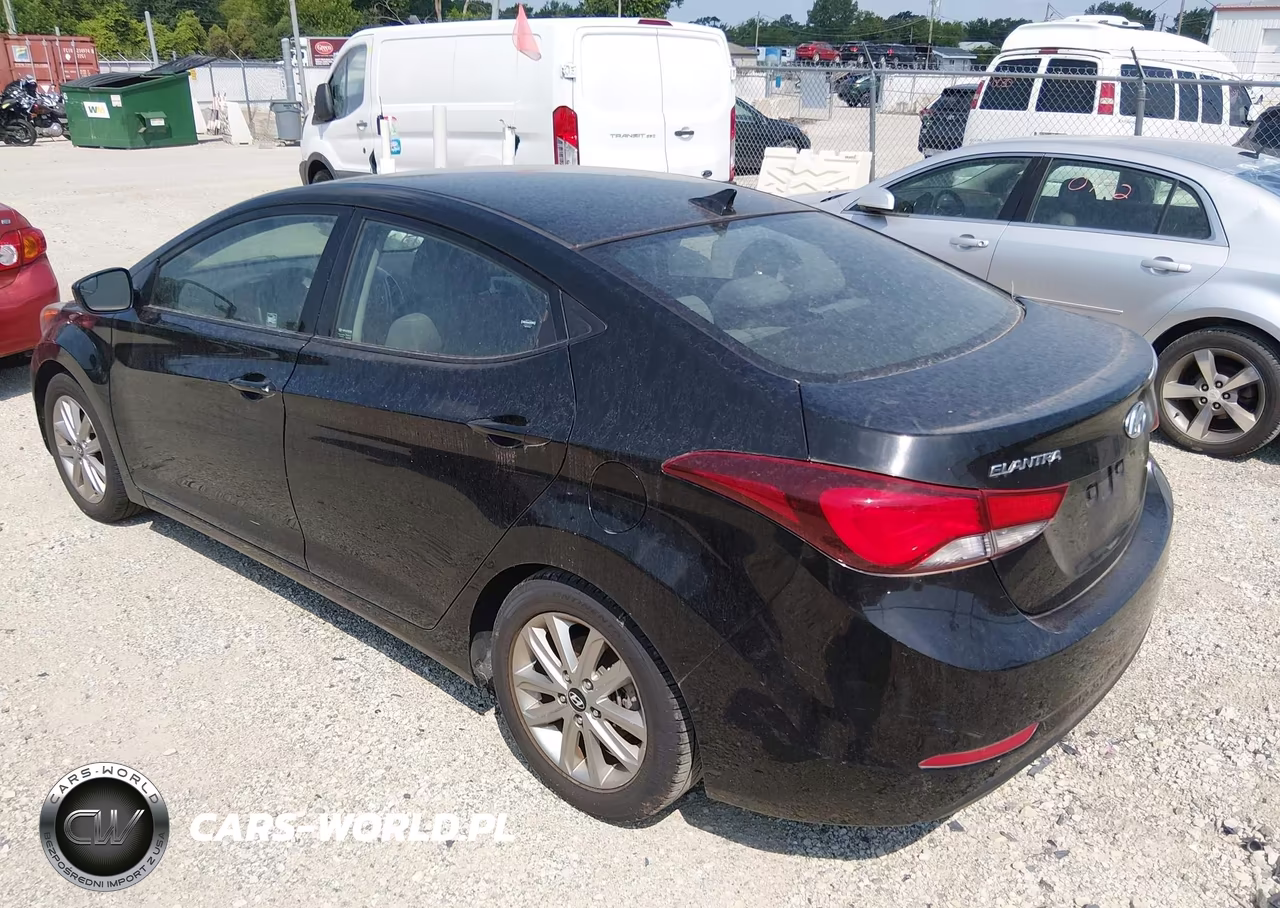 2014 Hyundai Elantra Se VIN:KMHDH4AEXEU038634 - 3