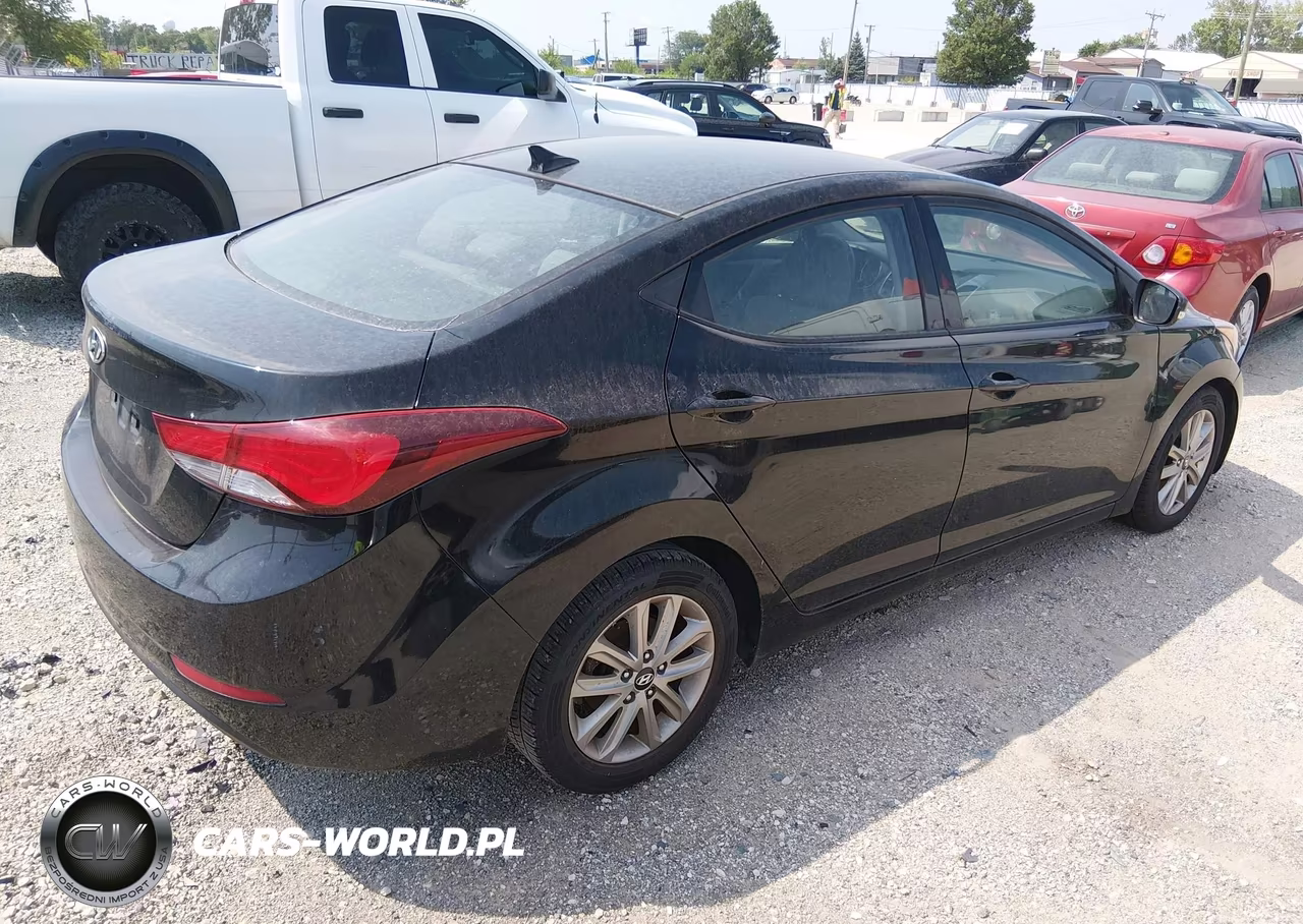 2014 Hyundai Elantra Se VIN:KMHDH4AEXEU038634 - 4