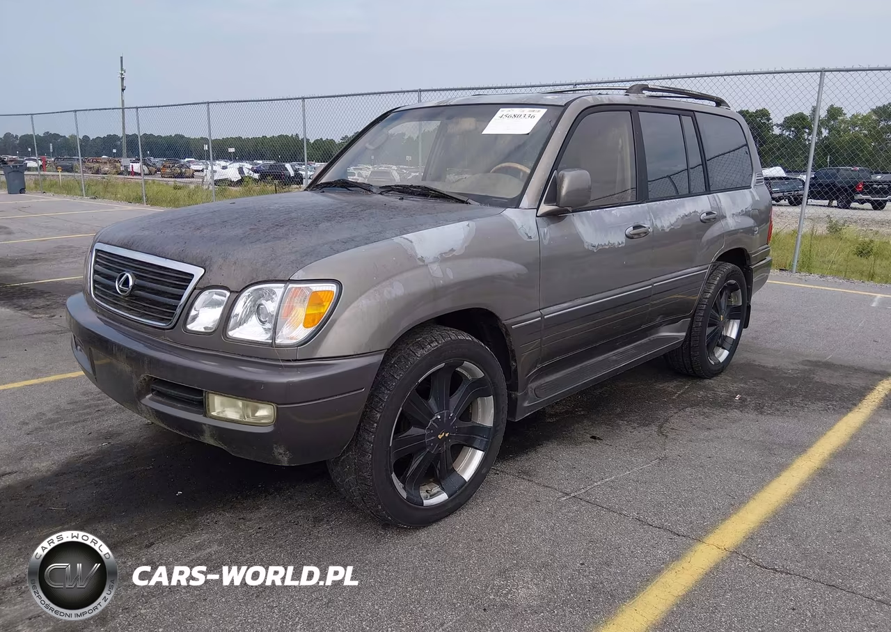 2000 Lexus Lx 470 VIN:JT6HT00W8Y0088412 - 2