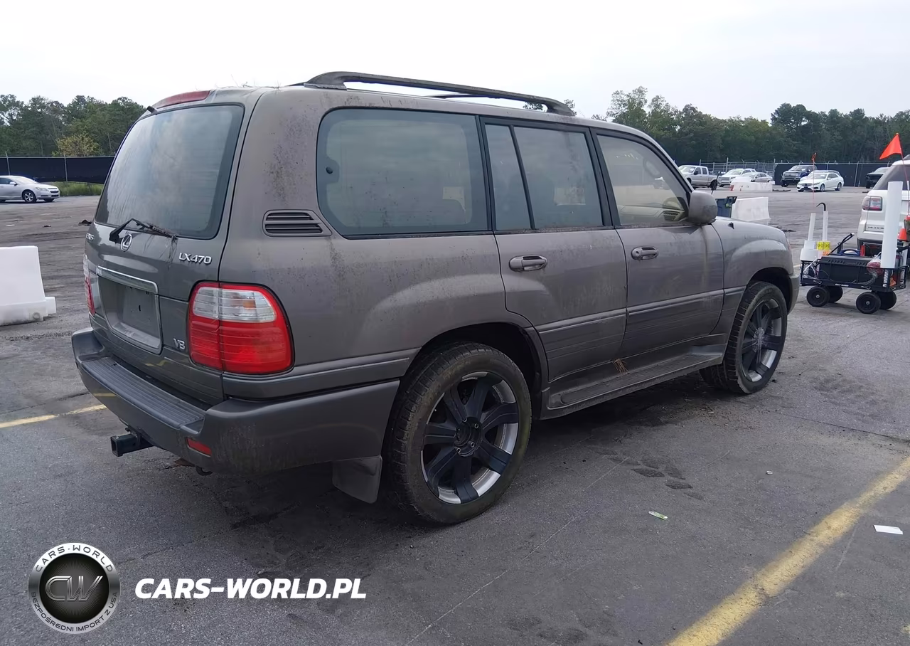 2000 Lexus Lx 470 VIN:JT6HT00W8Y0088412 - 4