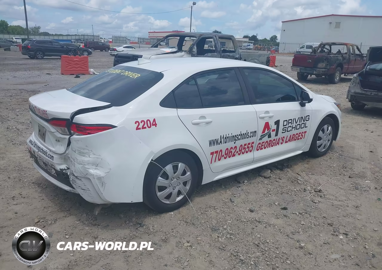 2022 Toyota Corolla Le VIN:5YFEPMAEXNP287220 - 4