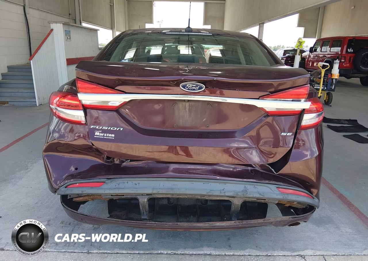 2017 Ford Fusion Se VIN:3FA6P0H71HR394228 - 16