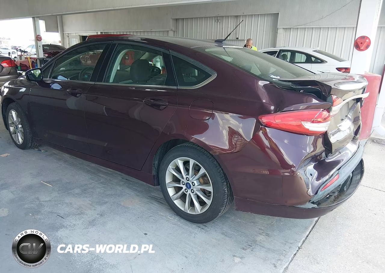 2017 Ford Fusion Se VIN:3FA6P0H71HR394228 - 3