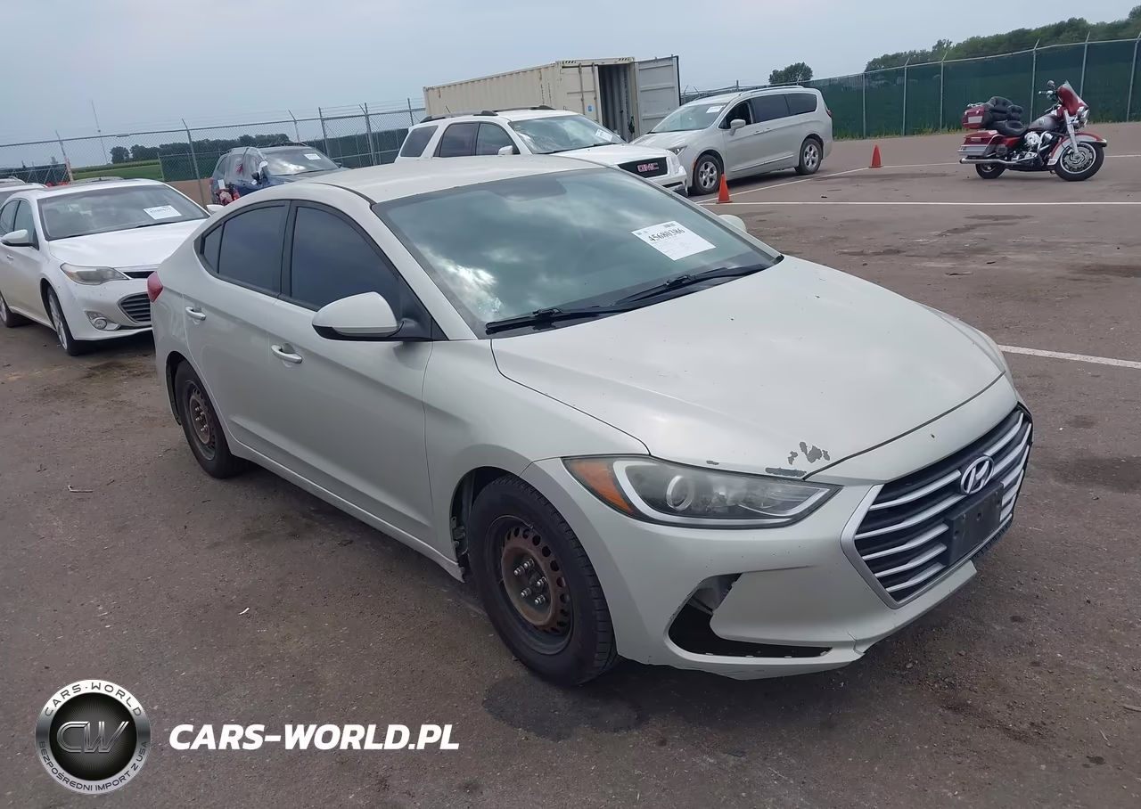 2017 Hyundai Elantra Se VIN:5NPD74LF0HH077275 - 1
