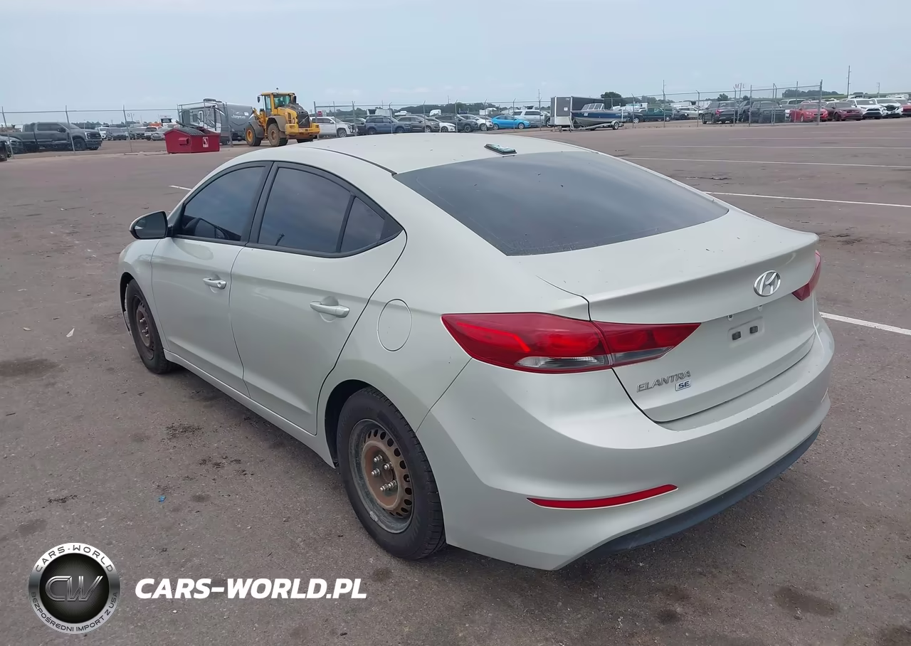 2017 Hyundai Elantra Se VIN:5NPD74LF0HH077275 - 3