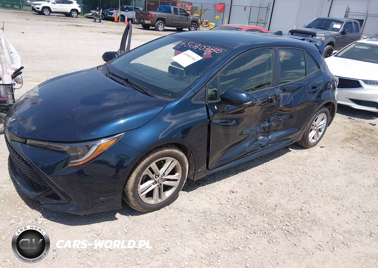 2019 Toyota Corolla Se VIN:JTNK4RBE2K3028678 - 2