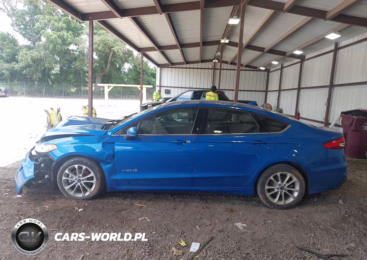 2019 Ford Fusion Hybrid Se VIN:3FA6P0LU8KR211511 - 14