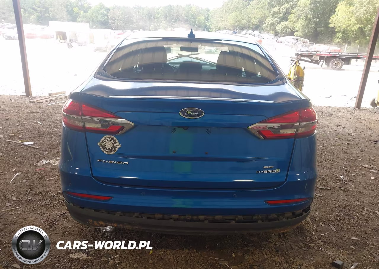 2019 Ford Fusion Hybrid Se VIN:3FA6P0LU8KR211511 - 16