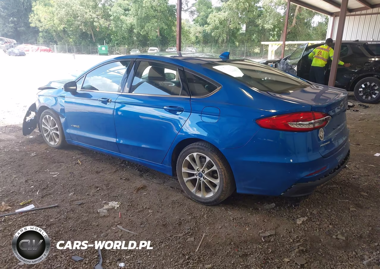 2019 Ford Fusion Hybrid Se VIN:3FA6P0LU8KR211511 - 3