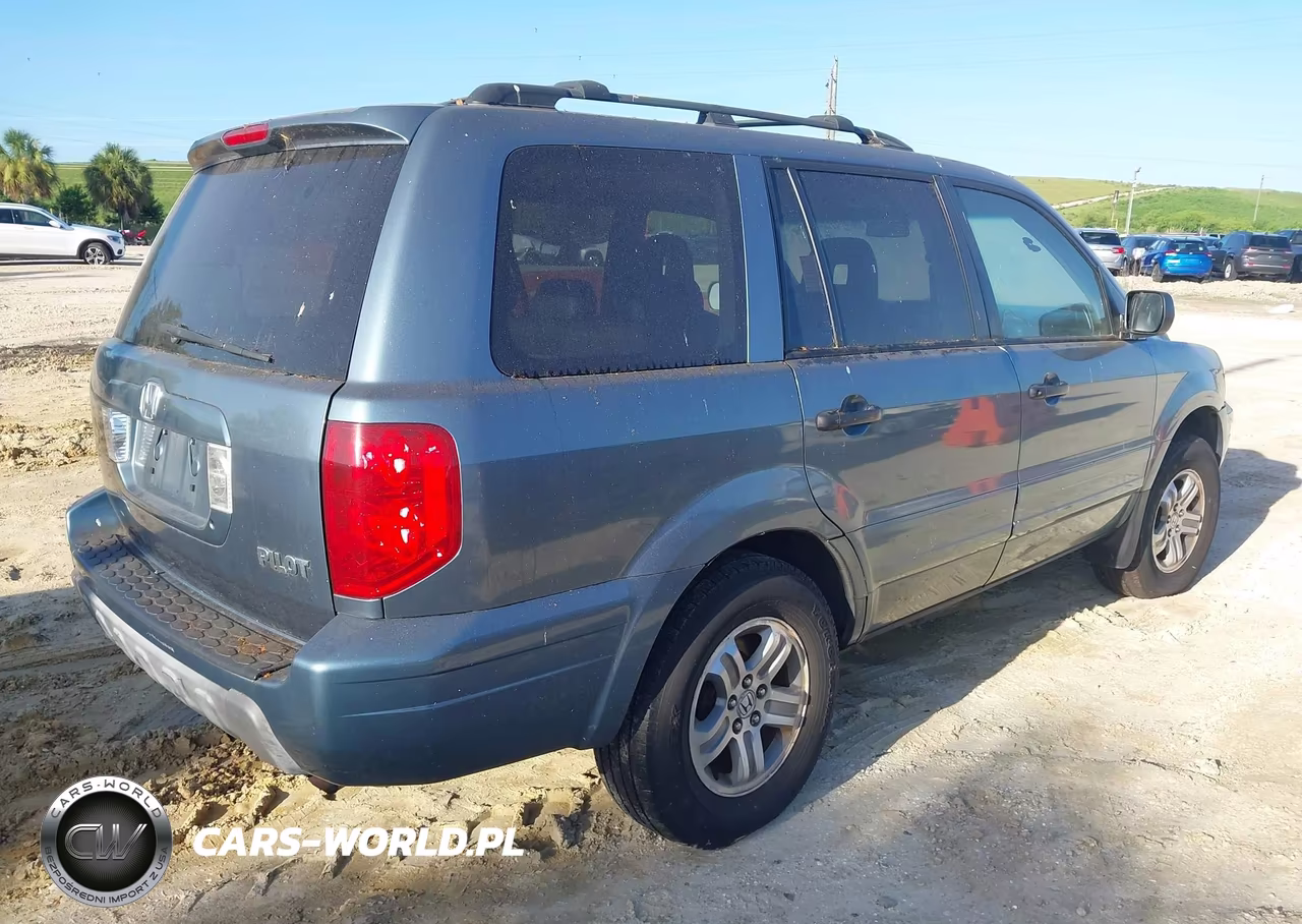 2005 Honda Pilot Ex-L VIN:2HKYF18705H570275 - 4
