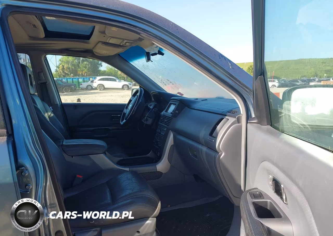 2005 Honda Pilot Ex-L VIN:2HKYF18705H570275 - 5