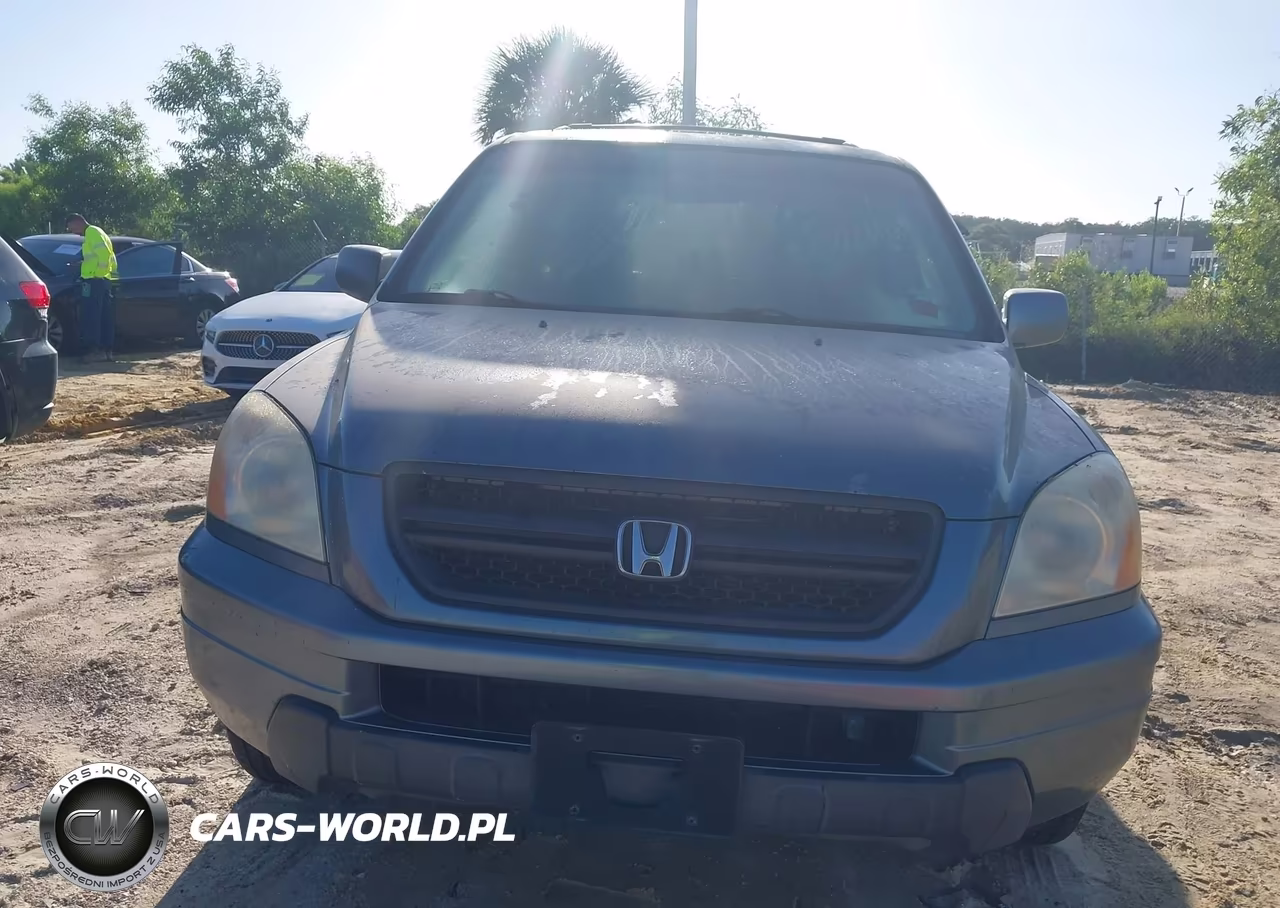 2005 Honda Pilot Ex-L VIN:2HKYF18705H570275 - 6